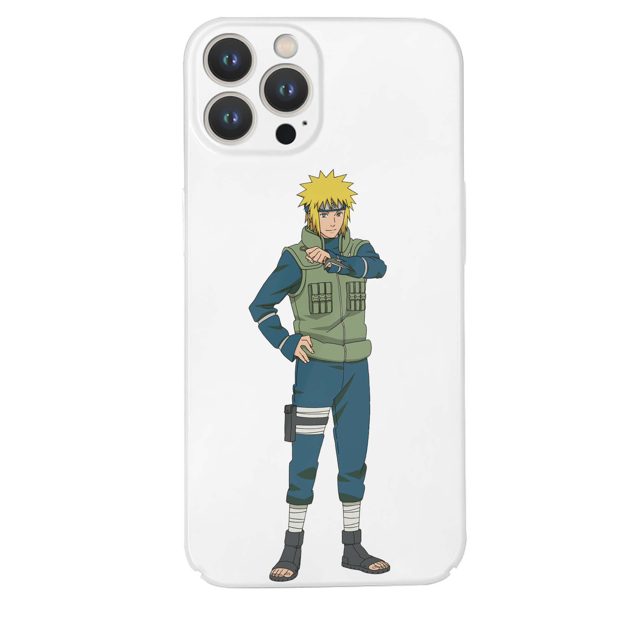 （画像用） NARUTO -ナルト- 波風 ミナト Namikaze Minato 【iPhone 14シリーズ対応】ハードケース